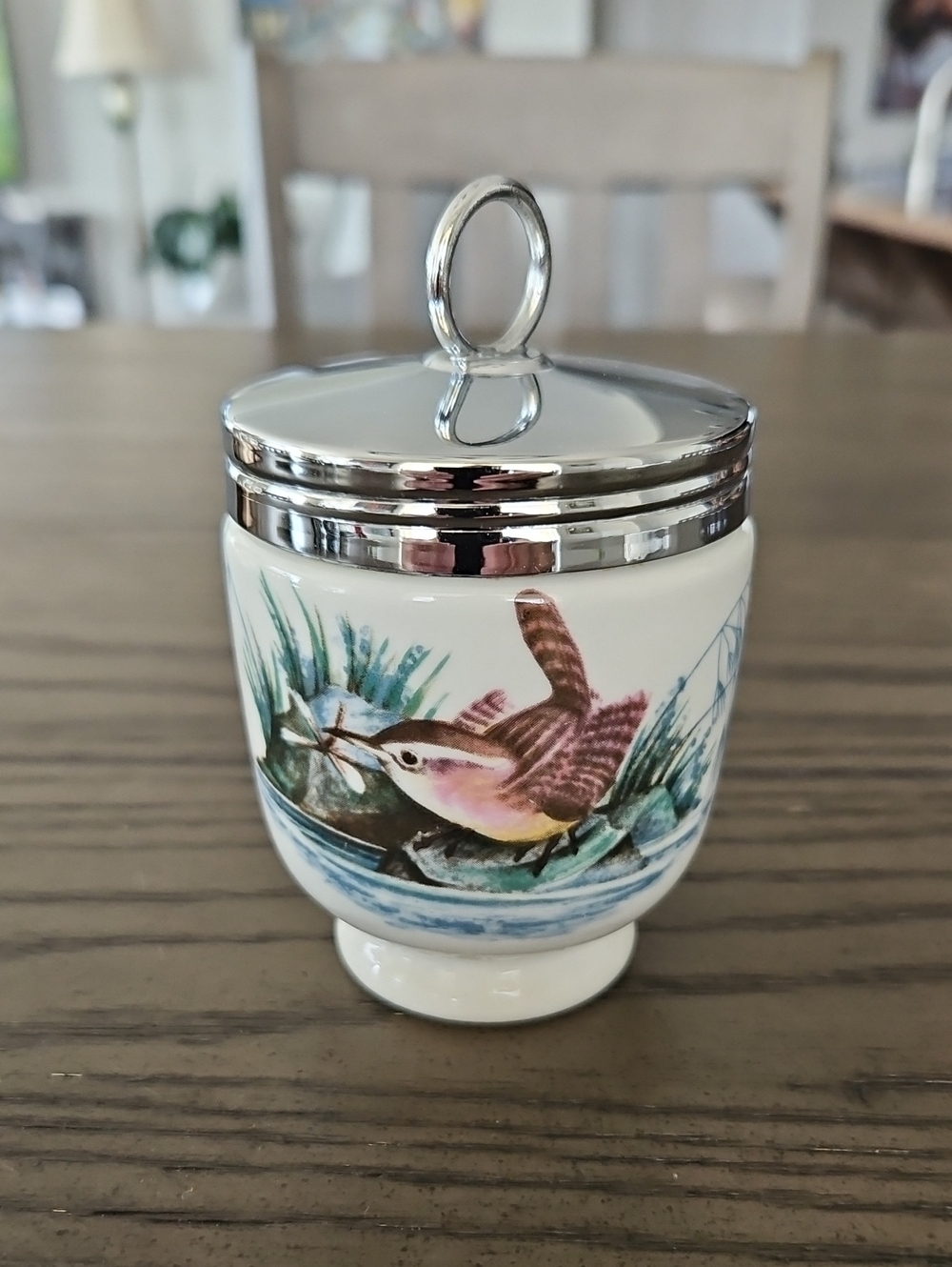 Royal Worcester Porcelain Egg Coddler - Vintage